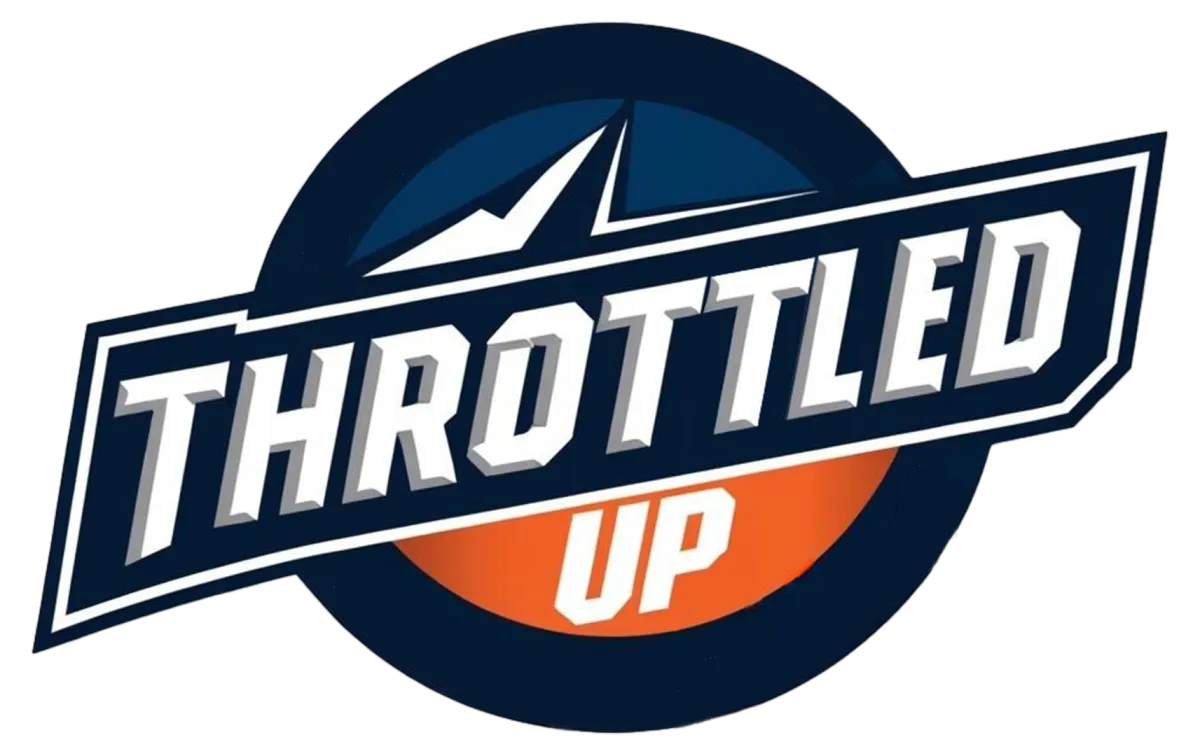 A logo "throttled-up-marketing"